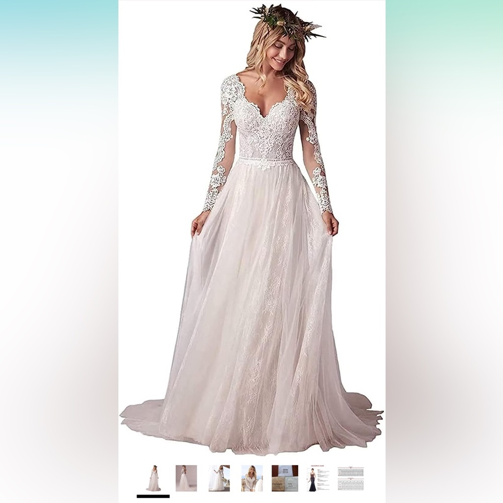 New Wedding Dress. Only tried on